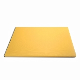 Culinary Essentials, Cutting Board, 18" x 24", 1/2" Thick, Yellow, Polyethylene