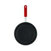 Culinary Essentials, Non-Stick Fry Pan, 7 1/2" dia., Aluminum, Red Silicone Sleeve