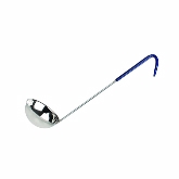Culinary Essentials, Ladle, 2 oz, Blue Coated Handle