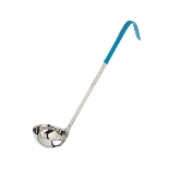 Culinary Essentials, Ladle, 6 oz, Teal Coated Handle