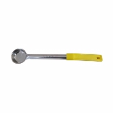 Culinary Essentials, Solid Portion Server, 1 oz, S/S, Yellow Handle