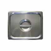 Culinary Essentials, 1/2 Size Solid Steam Table Pan Cover, Flat, 22 Gauge, 18/8 S/S