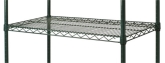 Culinary Essentials, Wire Shelf, 18" x 30", Green Epoxy Coated Finish