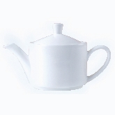Steelite, Vogue Teapot Lid No. 1, Monaco, White, 30 oz