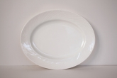 Steelite, Oval Platter, Spyro, White, 11"