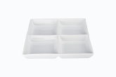 B.I.A. Cordon Bleu 10" Square Divided Dish