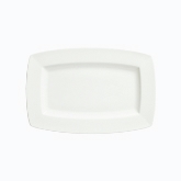 Syracuse, Rectangle Plate, 13 1/2" x 9", Slenda, White Royal Rideau