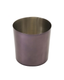 Arcata, French Fry Cup, 10 oz, S/S, Black Titanium