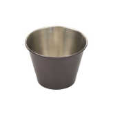 Arcata, Ramekin, 2.50 oz, S/S, Black Titanium