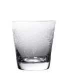 Crystalex, Beverage Glass, 12.5 oz, 3 3/4"H, w/Etched Decor