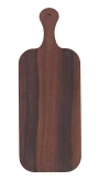 Arcata, Rectangular Serving Board, 20 3/4" x 8", w/Handle, Melamine, Wood Finish
