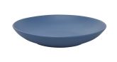 Ziena, Deep Coupe Plate, 18 oz Rim Full, 8 1/4" dia., Azure, Stoneware
