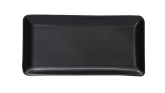 Ziena, Rectangular Tray, 12" x 6 1/4", Ebony, Stoneware