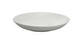Ziena, Deep Coupe Plate, 48 oz, 11" dia., Cream, Stoneware