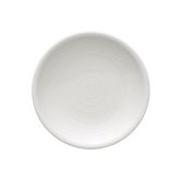 Tria, Round Plate, 6 1/4" dia., Melamine, White