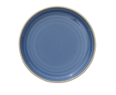 Ariane, Coupe Plate, 6 1/2" dia., Ocean, Artisan