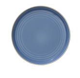 Ariane, Coupe Plate, 8 1/4" dia., Ocean, Artisan