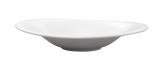 Ariane, Wide Rim Bowl, 17 oz, 11 1/4" dia., Matte White, Artisan