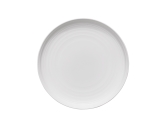 Ariane, Coupe Plate, 10 1/2" dia., Matte White, Artisan