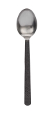Arcata, Solid Serving Spoon, 13", 18/0 S/S, Blackened Chagall