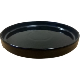 Ariane, Stackable Plate, 9 3/4" dia., Artisan, Midnight, Selas