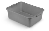 Culinary Essentials, Bus Box, 21 3/4"L x 15 1/2"W x 7"H, Gray, NSF