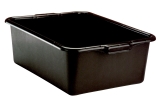 Culinary Essentials, Bus Box, 21 3/4"L x 15 1/2"W x 7"H, Black, NSF