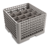 Culinary Essentials, 16-Comp Glass Rack, (5) 16-Comp Extenders & (1) Open Extender, Compart. Size: 4 3/8" Square, 12 9/16"H Max