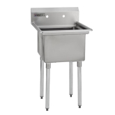 Kintera, One Compartment Utility Sink, 23"W x 24"D x 43"H