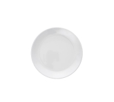 Arcata, Round Plate, 10 1/4" dia., Melamine, White