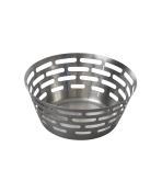 Arcata, Bread Basket, 7 7/8" dia. x 3 3/8"H, S/S