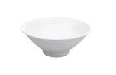 Tria, Bowl, 24 oz, 7 5/8" dia. x 3"H, Melamine, White