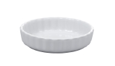 Vista Alegre, Classic Flan Dish, 7.40 oz, 5" dia. x 1 1/8"H, White