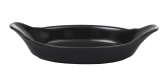 Vista Alegre, Classic Au Gratin, 21.30 oz, 11"L x 6 1/8"W x 1 5/8"H, Black