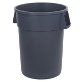 Culinary Essentials, Waste Container, 44 gallon, Round, Gray