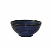 Churchill China, Ripple Snack Bowl, Bit on the Side, 6 oz, Sapphire