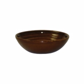 Churchill China, Ripple Dip Dish, Bit on the Side, 5 oz, Cinnamon