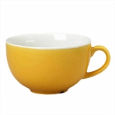 Churchill China, Cappuccino Cup, New Horizons, Yellow, 12 oz
