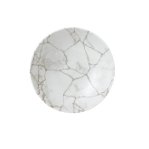 Churchill China, Coupe Bowl, 15 oz, Agate Grey, Studio Prints, Kintsugi