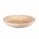 Churchill China, Bowl, 40 oz, 9 3/4" dia., Garnet Orange, Studio Prints Raku