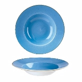 Churchill China, Wide Rim Bowl, 10 oz, Cornflower Blue, Stonecast
