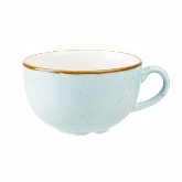 Churchill China, Stackable Cappuccino Cup, 8 oz, Duck Egg Blue, Stonecast
