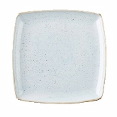 Churchill China, Deep Square Plate, 10 1/2", Duck Egg Blue, Stonecast