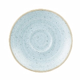 Churchill China, Espresso Saucer, 4 1/2" dia., Duck Egg Blue, Stonecast