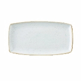 Churchill China, Oblong Plate, 11 3/4" x 6", Duck Egg Blue, Stonecast