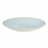Churchill China, Deep Coupe Plate, 11" dia., Duck Egg Blue, Stonecast