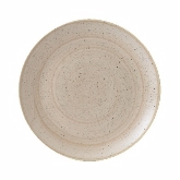 Churchill China, Coupe Plate, 10 1/4", Nutmeg Cream, Stonecast