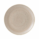 Churchill China, Coupe Plate, 11 1/4" dia., Nutmeg Cream, Stonecast