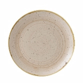Churchill China, Coupe Plate, 8 2/3", Nutmeg Cream, Stonecast