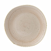 Churchill China, Organic Plate, 10 3/8" dia., Nutmeg Cream, Stonecast